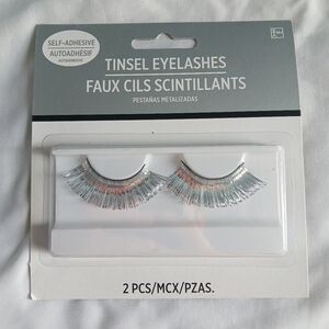 Amscan Silver Tinsel Eyelashes